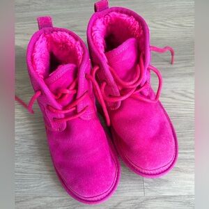 UGG BOOTS- kids- size 3- NEUMEL ROCK ROSE